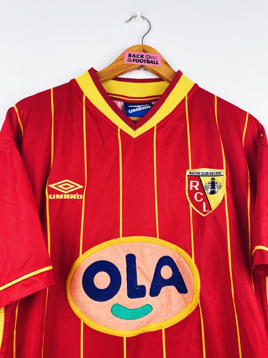 maillot vintage domicile RC Lens 1999/2000