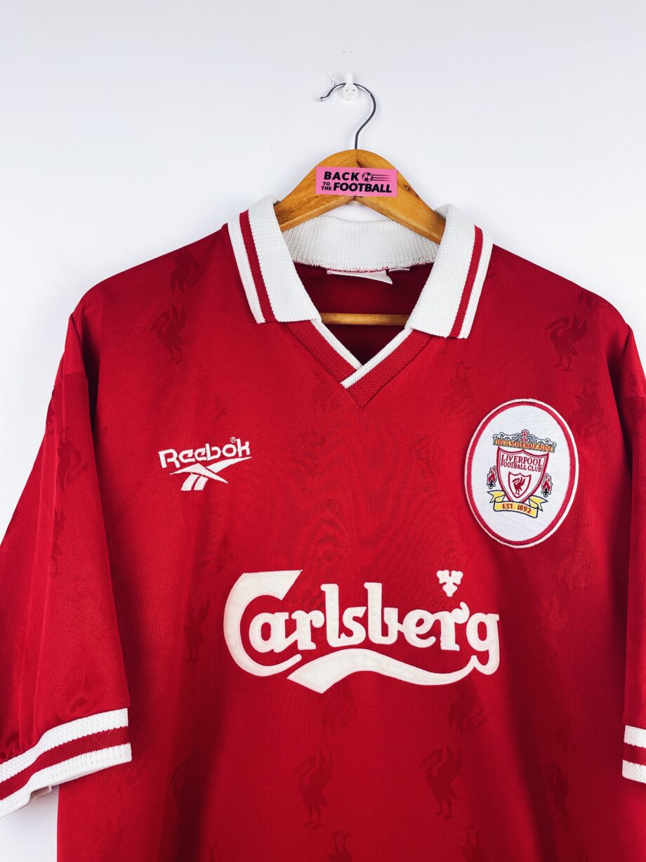 maillot vintage domicile Liverpool 1996/1998