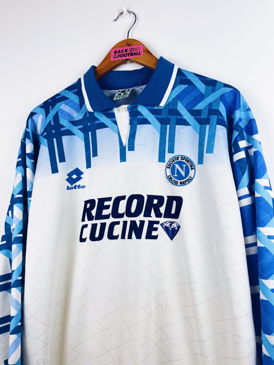 maillot vintage extérieur Napoli 1994/1995 manches longues