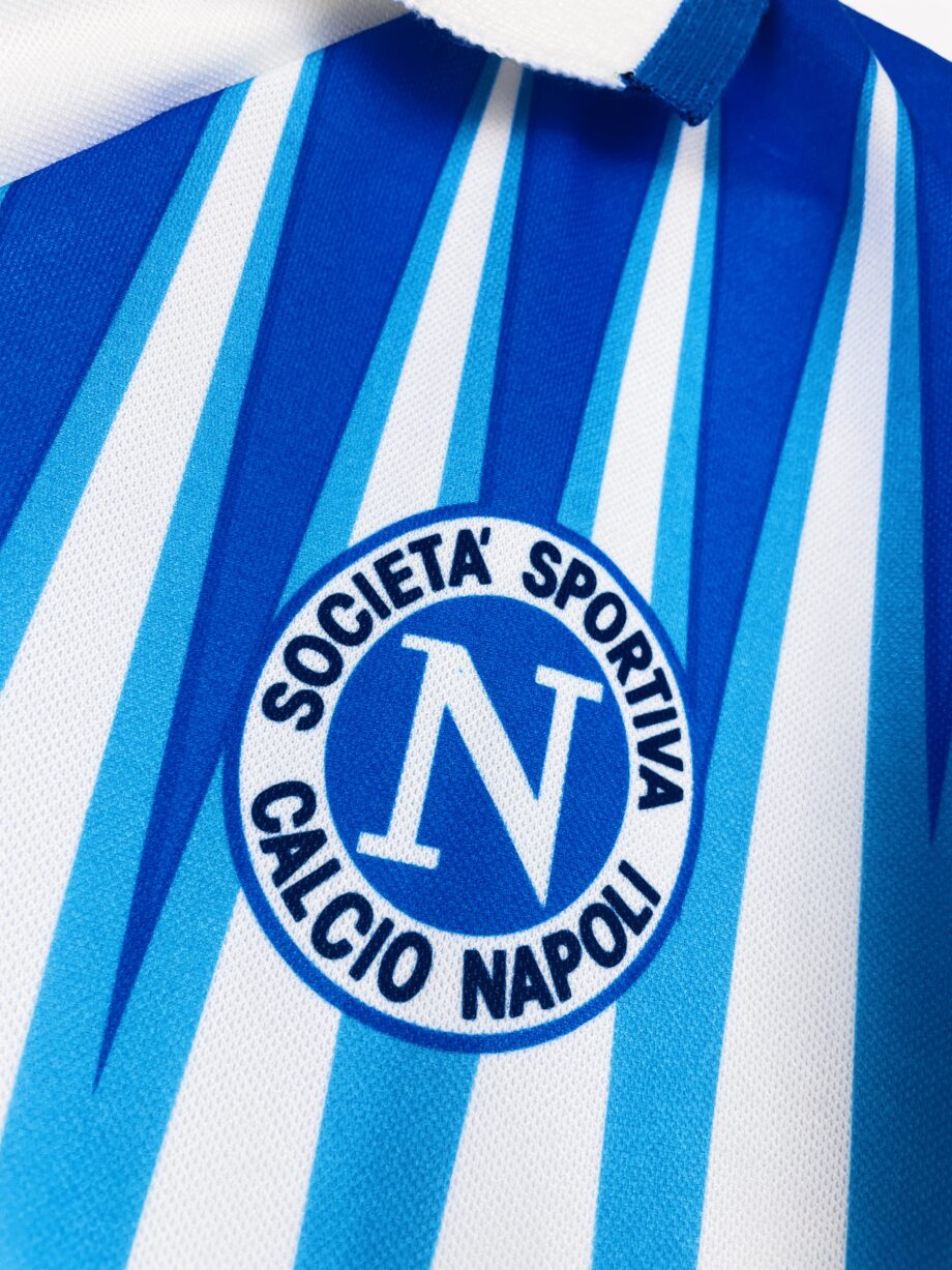 maillot vintage extérieur du Napoli 1996/1997 manches longues