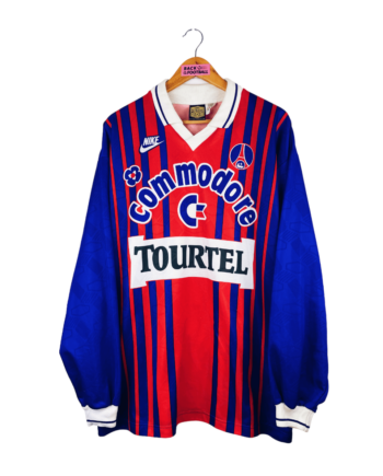 maillot vintage domicile du PSG 1993/1994 manches longues