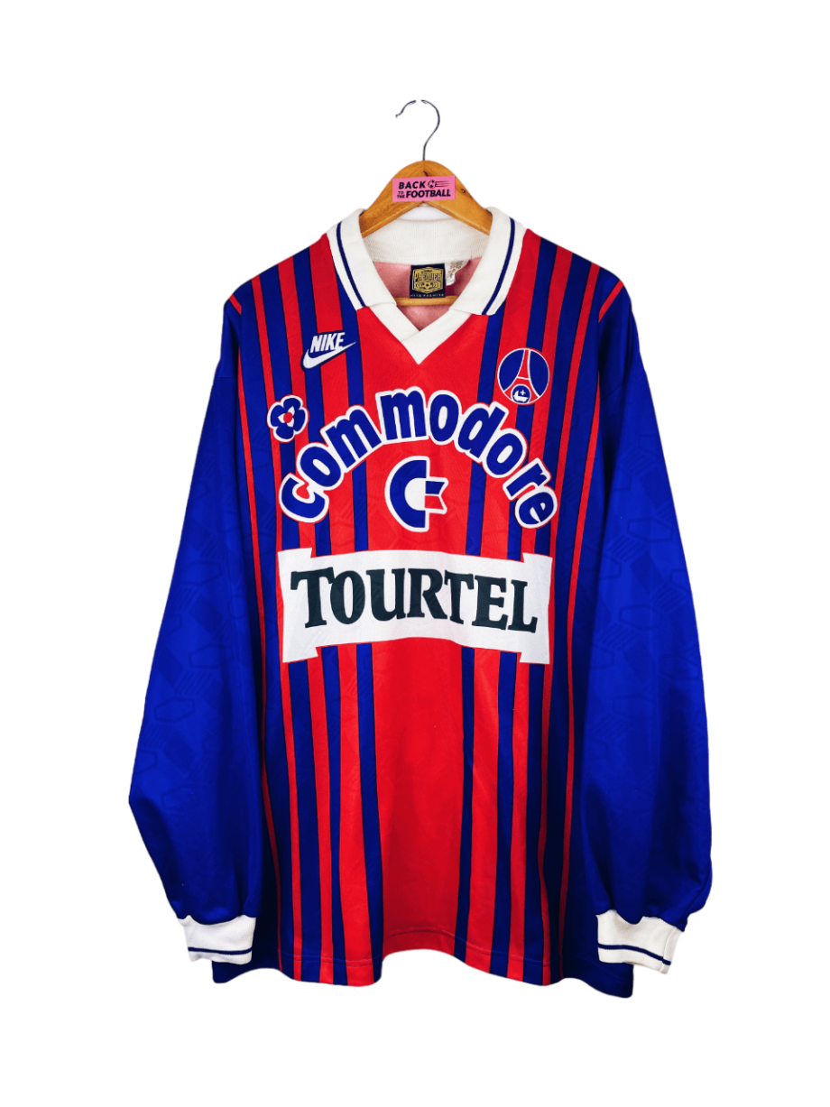 maillot vintage domicile du PSG 1993/1994 manches longues