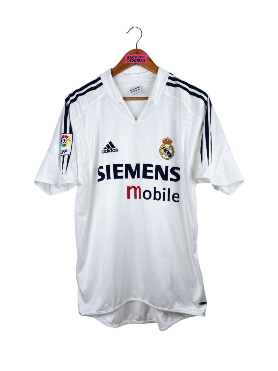 maillot vintage domicile Real Madrid 2004/2005 floqué Ronaldo #9