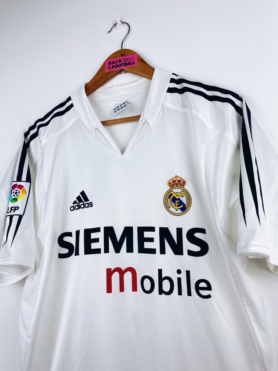 maillot vintage domicile Real Madrid 2004/2005 floqué Ronaldo #9