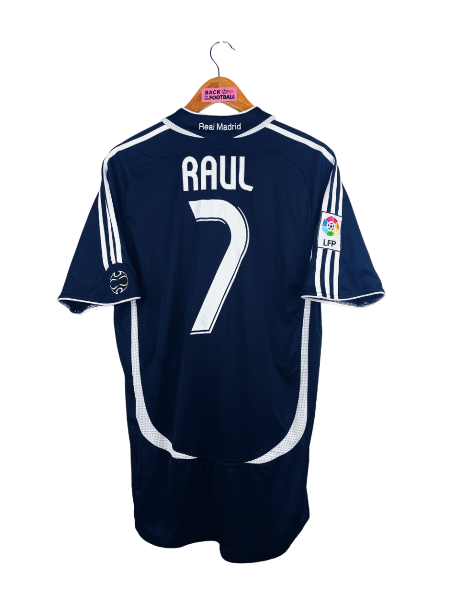 maillot vintage extérieur Real Madrid 2006/2007 floqué Raul #7