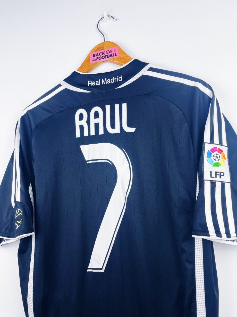 maillot vintage extérieur Real Madrid 2006/2007 floqué Raul #7