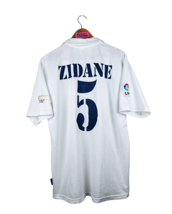 maillot vintage domicile Real madrid 2002/2003 floqué Zidane #5 centenaire