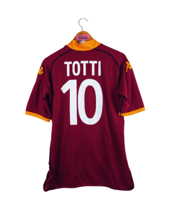 maillot vintage domicile AS Roma 2002/2003 floqué Totti #10