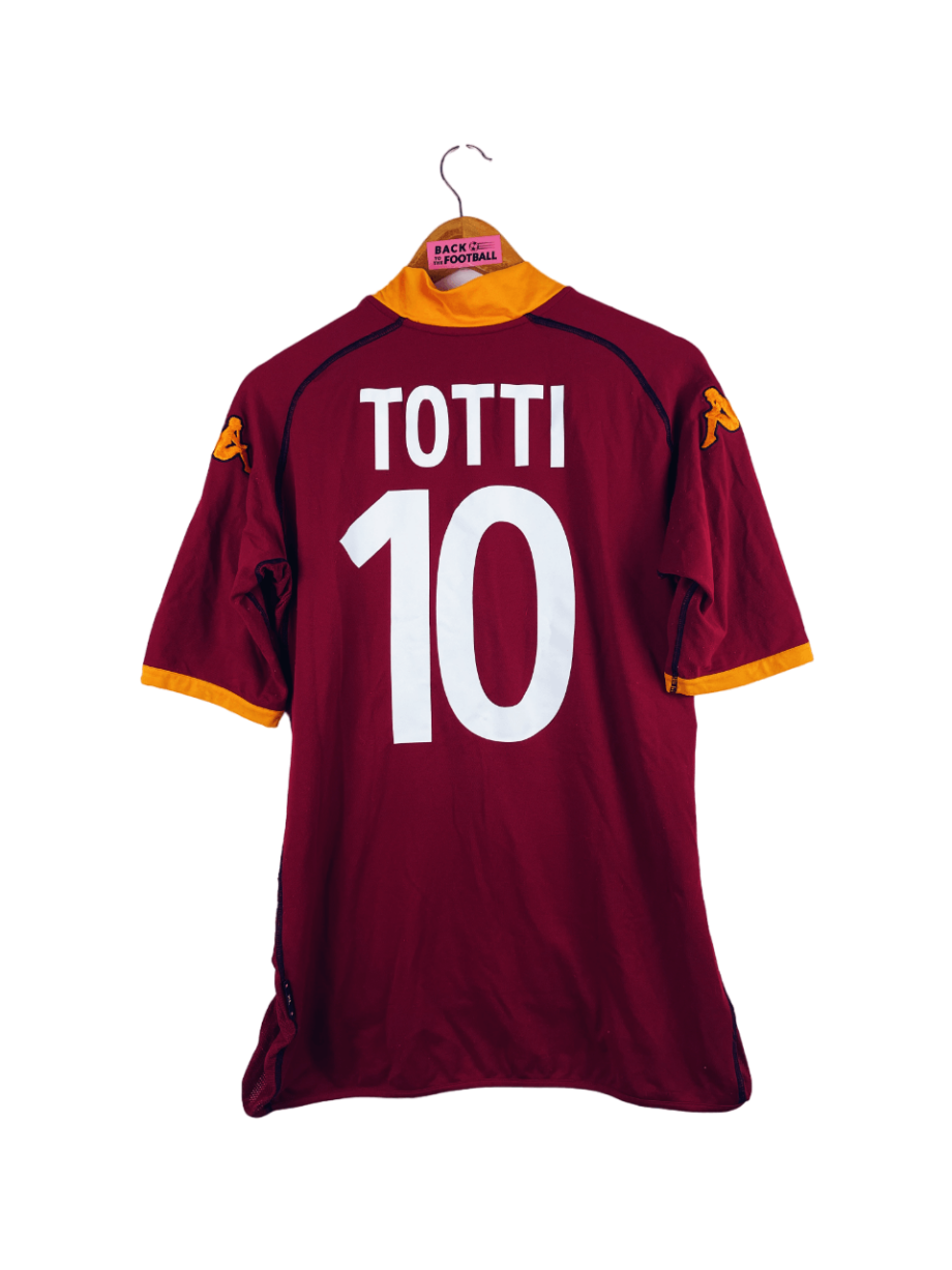 maillot vintage domicile AS Roma 2002/2003 floqué Totti #10