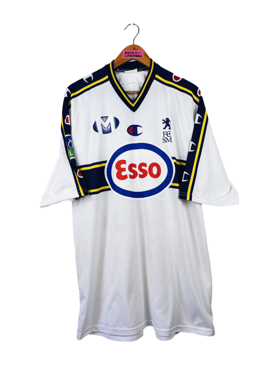 maillot vintage extérieur de Sochaux 2003/2004 porté (match worn) par Zaïri #29