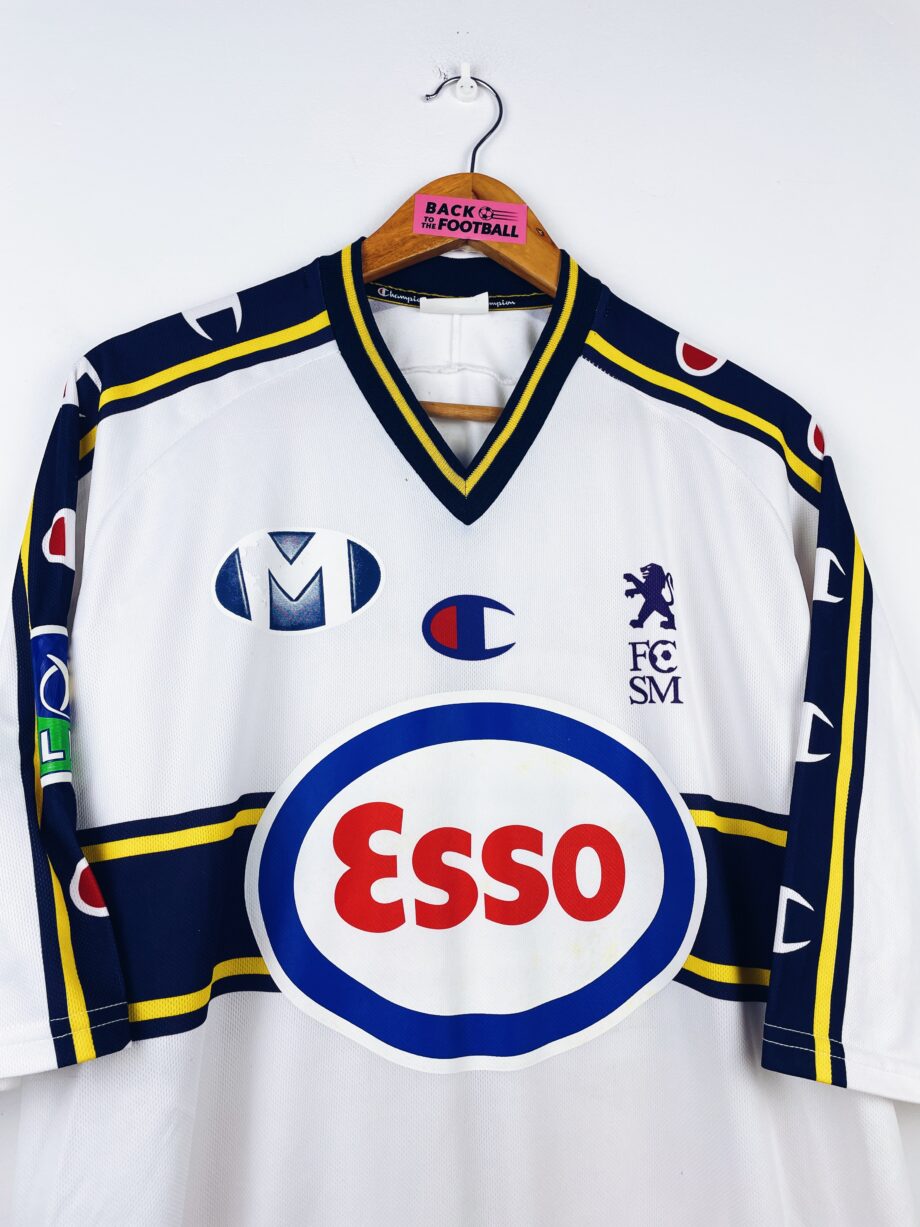 maillot vintage extérieur de Sochaux 2003/2004 porté (match worn) par Zaïri #29