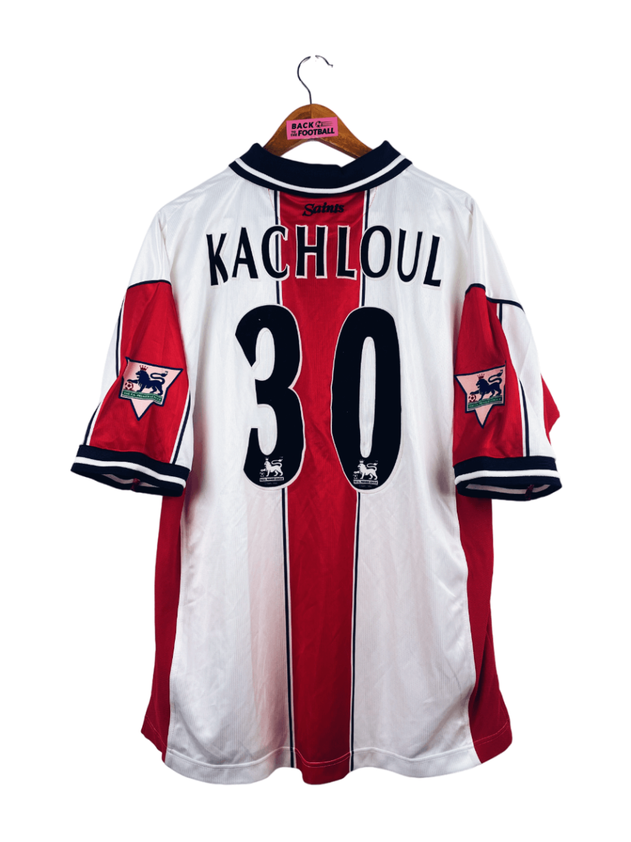 maillot vintage domicile de Southampton 1999/2001 porté (match worn) par Kachloul #30