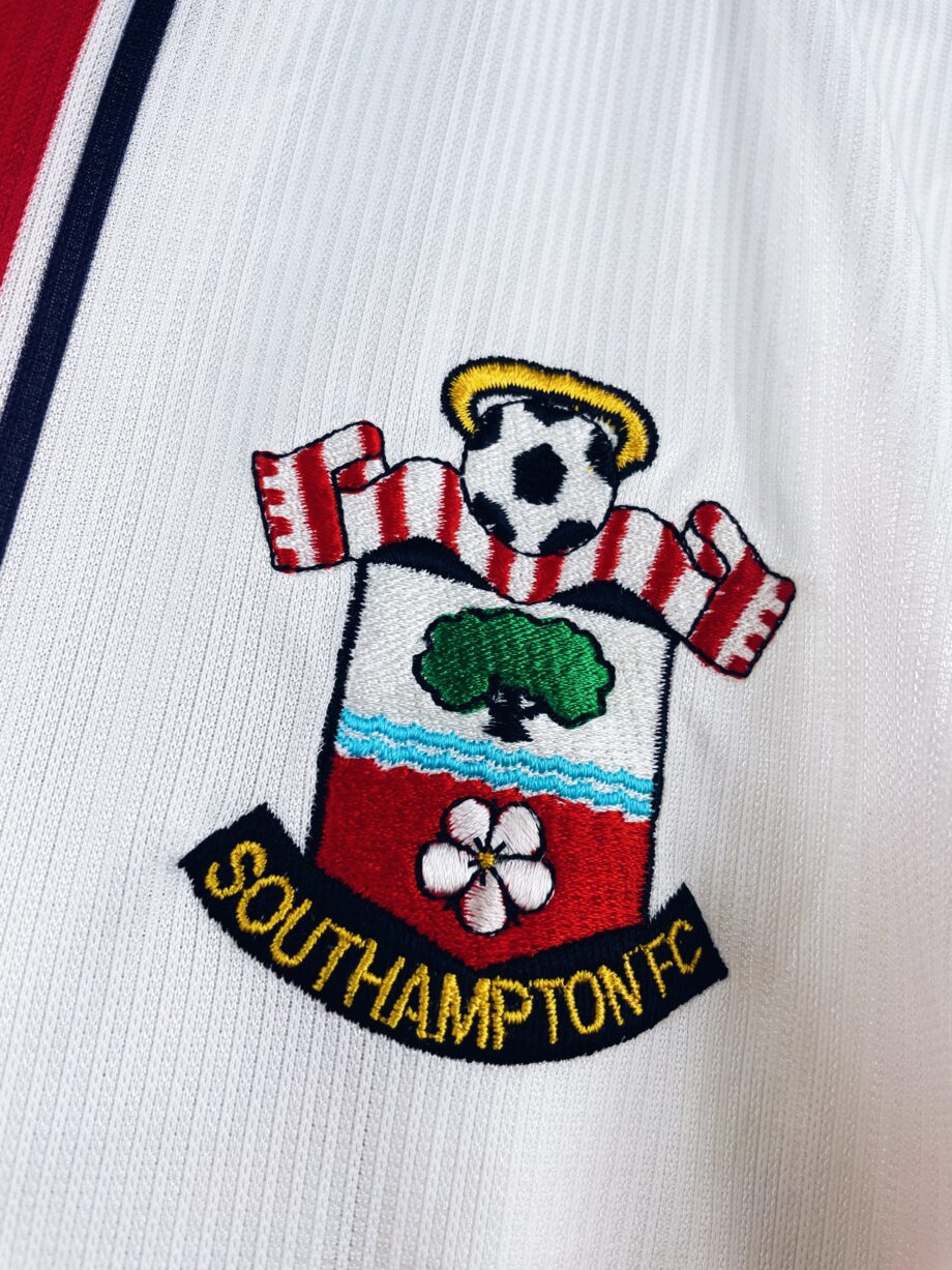 maillot vintage domicile de Southampton 1999/2001 porté (match worn) par Kachloul #30