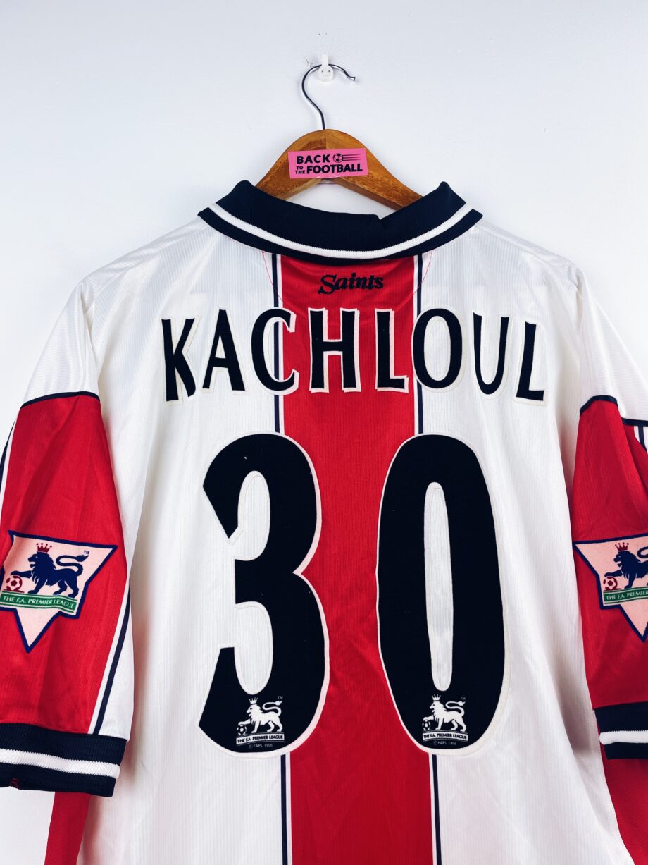 maillot vintage domicile de Southampton 1999/2001 porté (match worn) par Kachloul #30