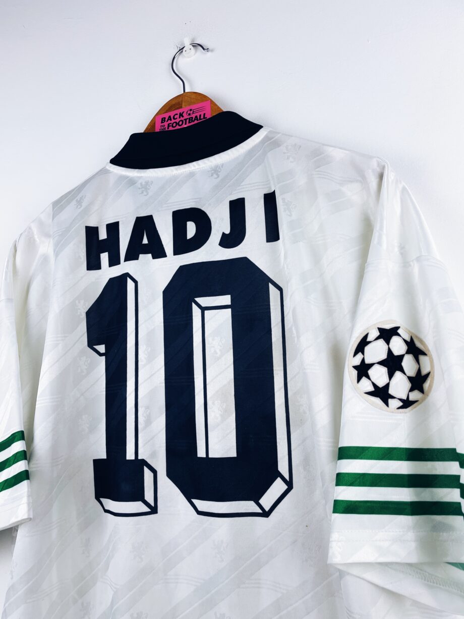 maillot vintage extérieur du Sporting Lisbonne 1997/1998 préparé (match issue) pour Hadji #10