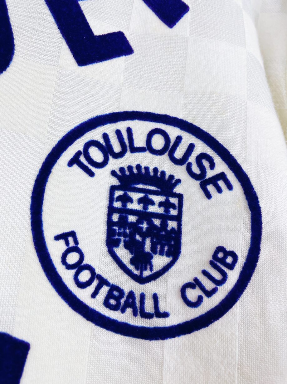 maillot vintage domicile TFC Toulouse 1986/1988 manches longues