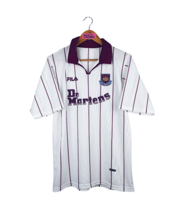 maillot vintage extérieur de West Ham 2002/2003