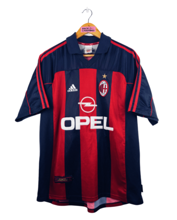 maillot vintage domicile AC Milan 2000/2002