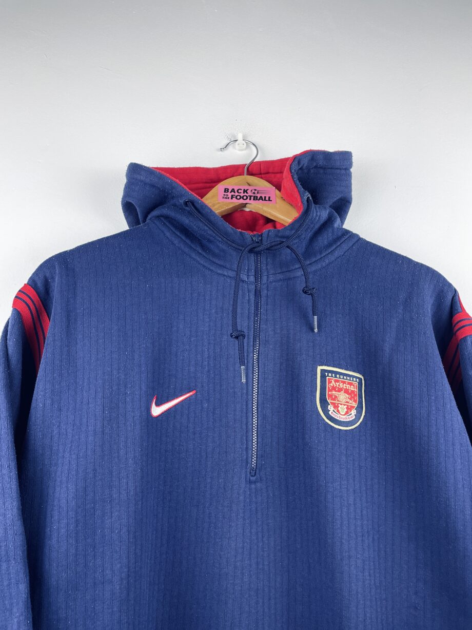 sweatshirt vintage d'Arsenal 1997/1998