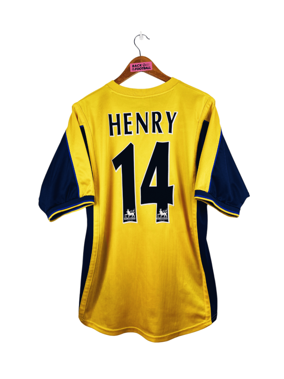 maillot vintage extérieur Arsenal 1999/2000 floqué Henry #14