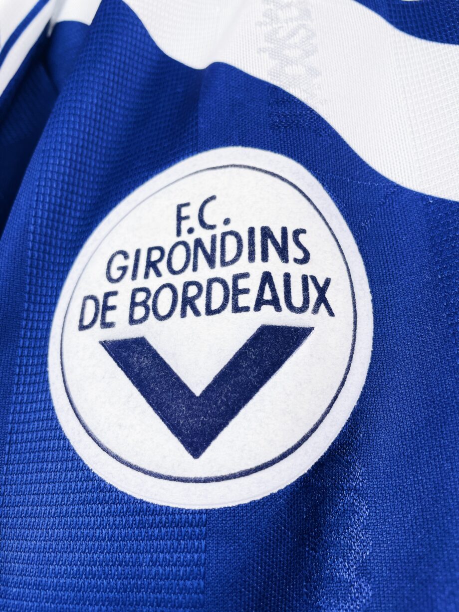 maillot vintage domicile des Girondins de Bordeaux 1997/1998 manches longues