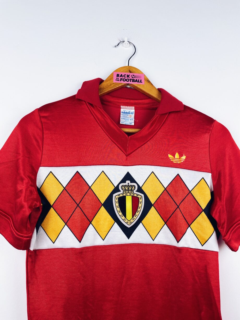 maillot vintage domicile Belgique 1984