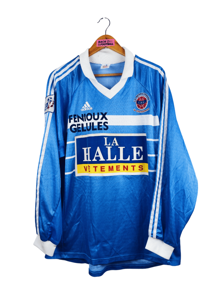 maillot vintage third Berrichonne Châteauroux 1998/1999 porté (match worn) par le numéro 2