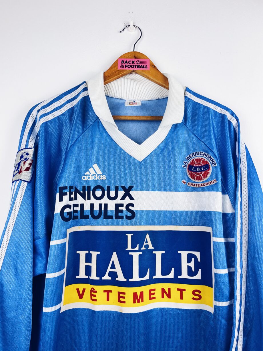 maillot vintage third Berrichonne Châteauroux 1998/1999 porté (match worn) par le numéro 2