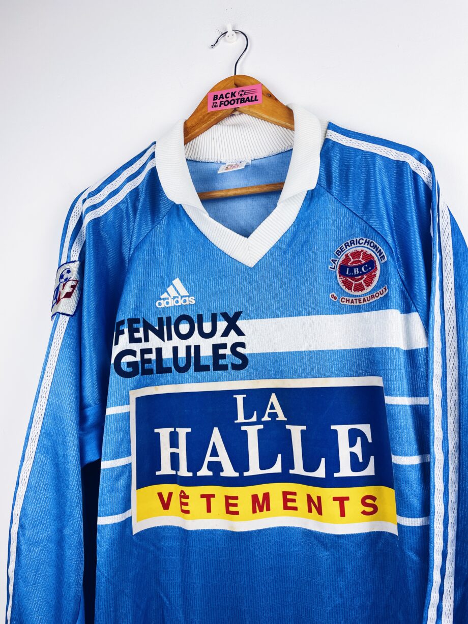 maillot vintage third Berrichonne Châteauroux 1998/1999 porté (match worn) par le numéro 2