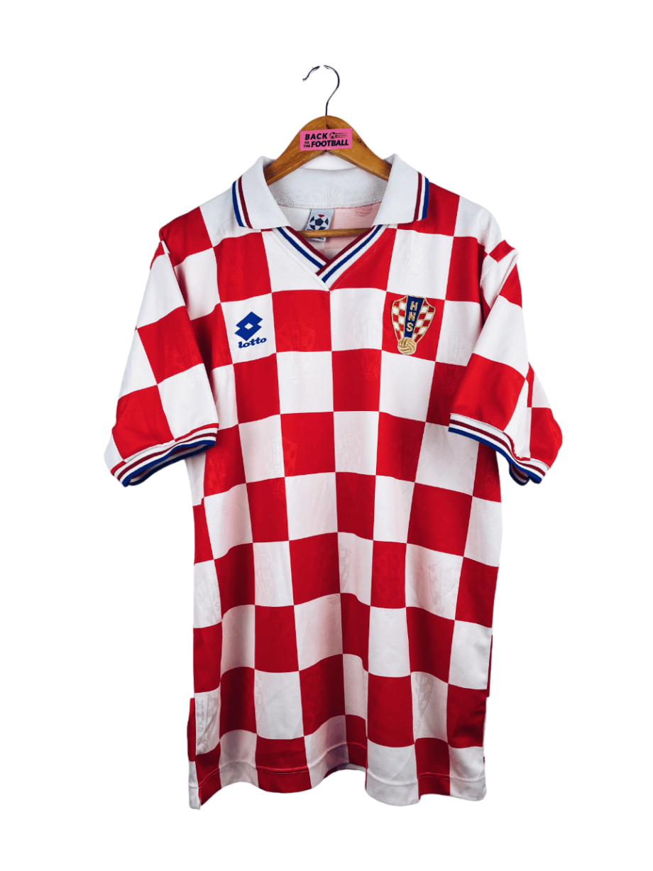 maillot vintage domicile de la Croatie 1996