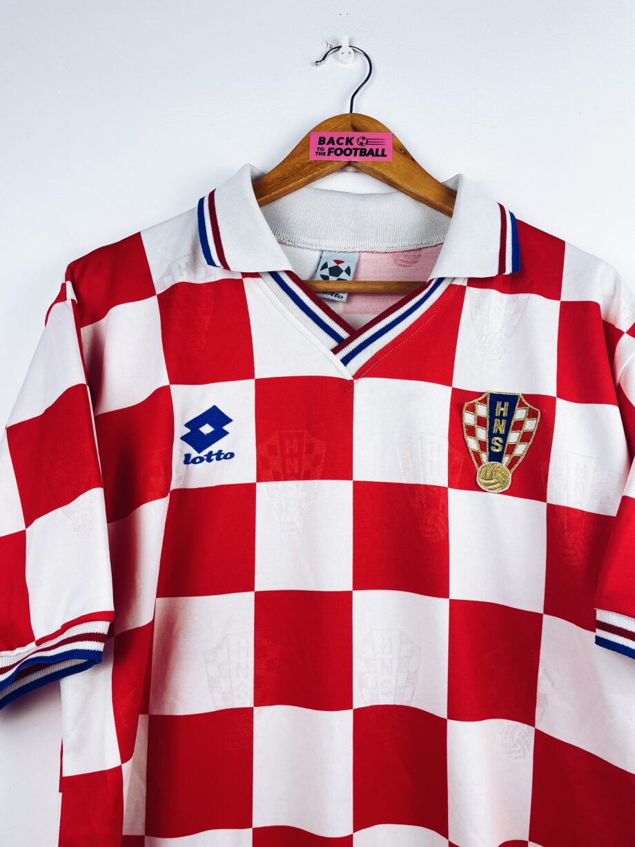 maillot vintage domicile de la Croatie 1996