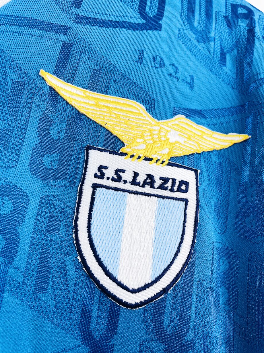 maillot vintage entrainement Lazio Rome 1996/1997 manches longues