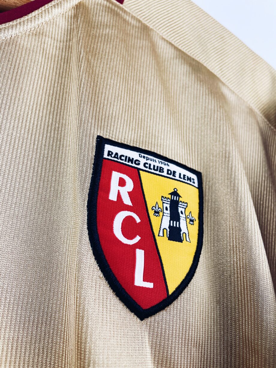 maillot vintage domicile RC Lens 2002/2003