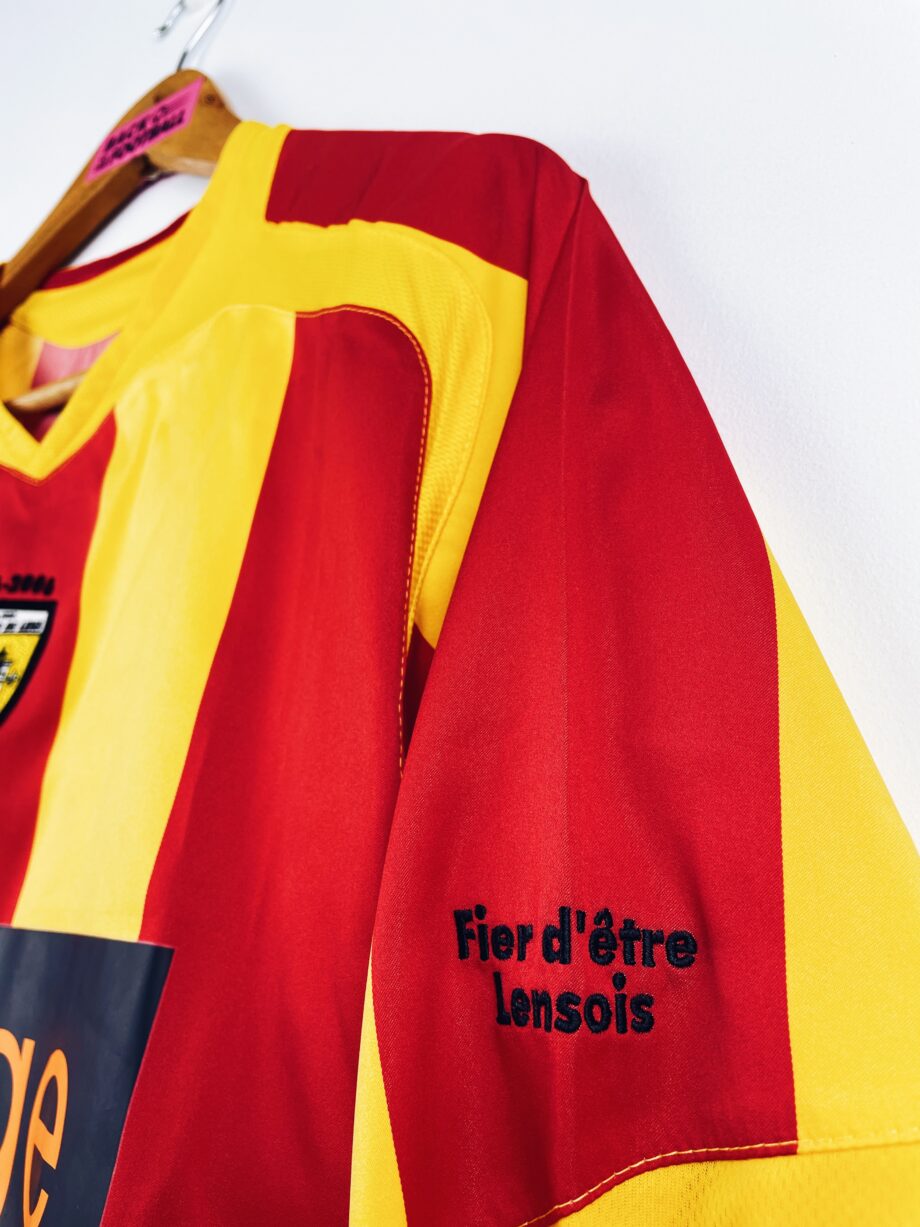 maillot vintage domicile RC Lens 2005/2006 centenaire