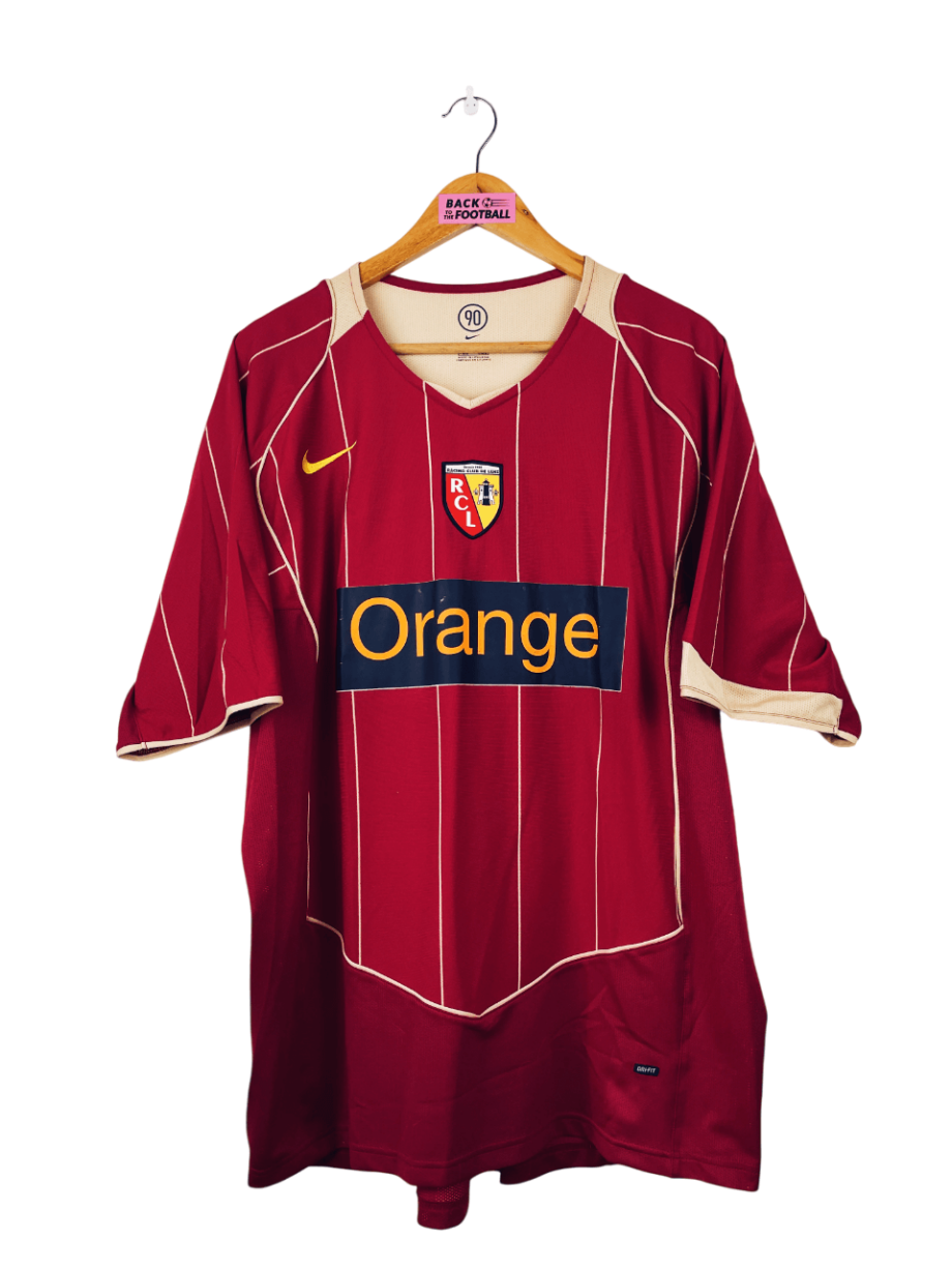 maillot vintage extérieur RC Lens 2004/2006