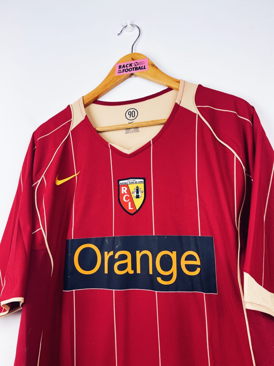 maillot vintage extérieur RC Lens 2004/2006