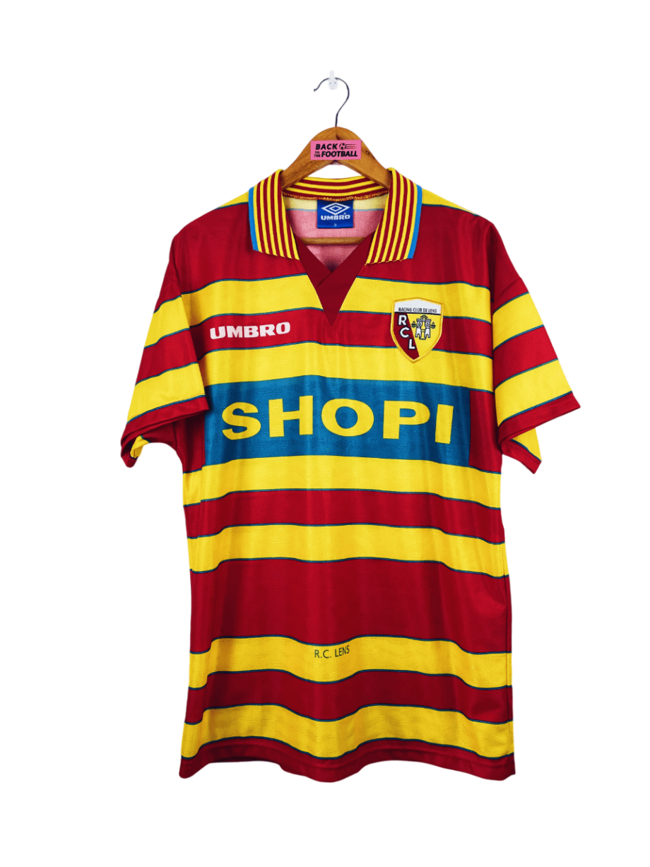 maillot vintage domicile RC Lens 1996/1997