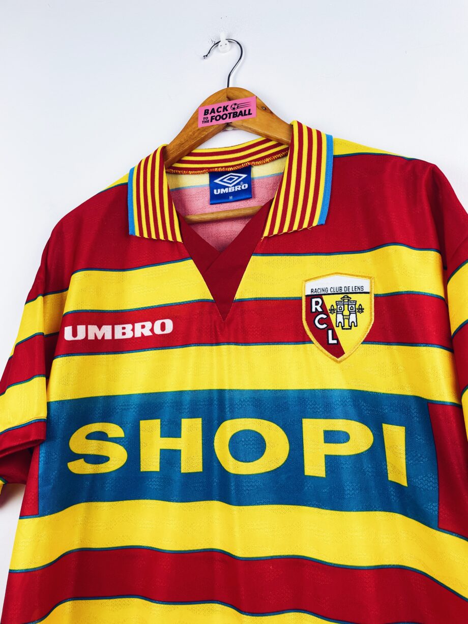 maillot vintage domicile RC Lens 1996/1997