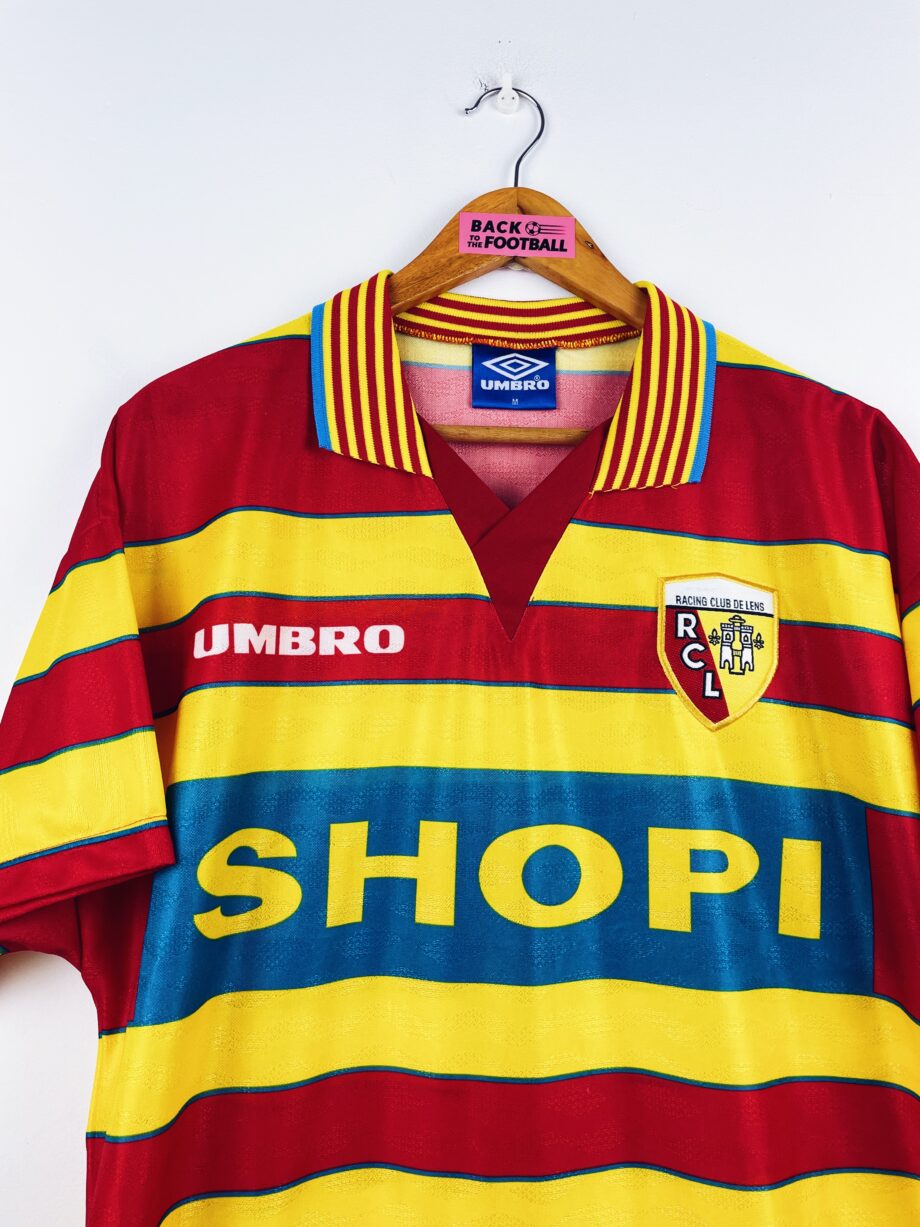 maillot vintage domicile RC Lens 1996/1997