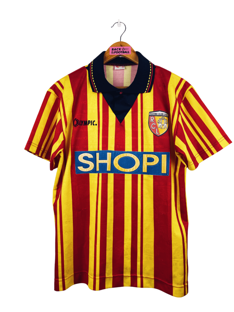 maillot vintage domicile RC Lens 1995/1996