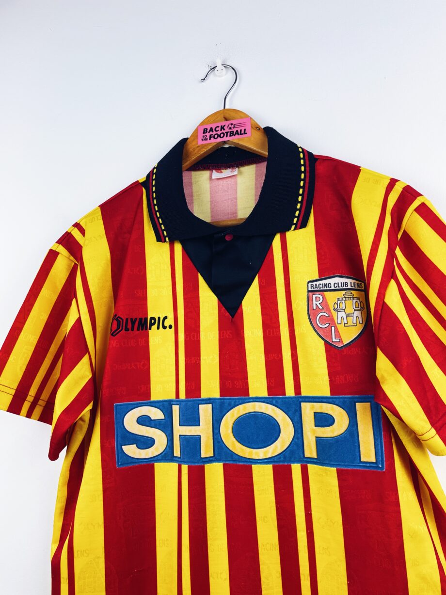 maillot vintage domicile RC Lens 1995/1996