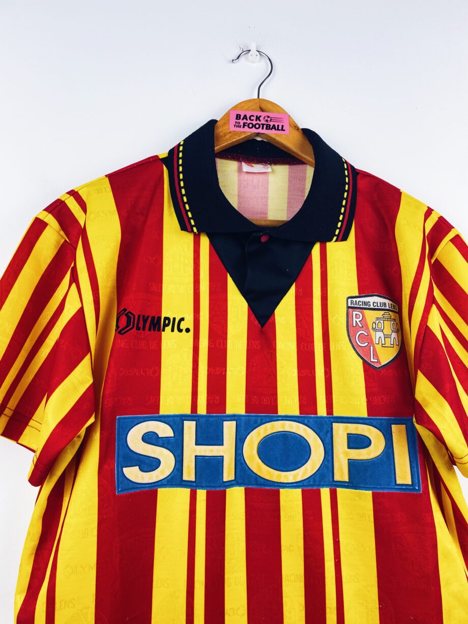 maillot vintage domicile RC Lens 1995/1996