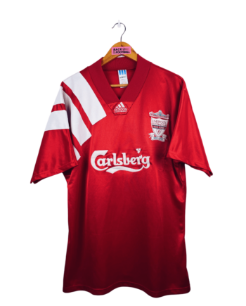 maillot vintage domicile Liverpool 1992/1993 centenaire