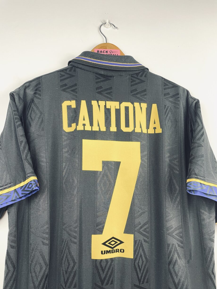 maillot vintage extérieur Manchester United 1993/1995 floqué Cantona #7