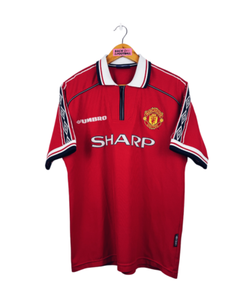 maillot vintage domicile Manchester United 1998/2000