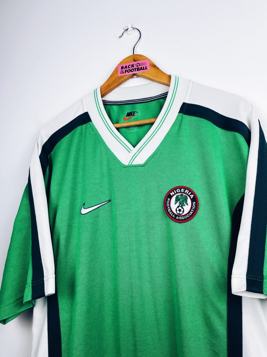 maillot vintage domicile Nigéria 1998