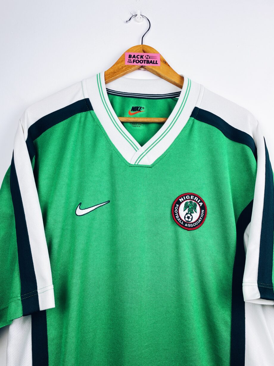 maillot vintage domicile Nigéria 1998