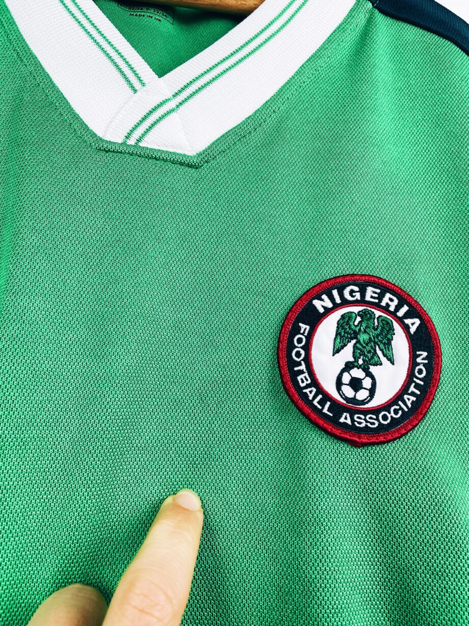 maillot vintage domicile Nigéria 1998