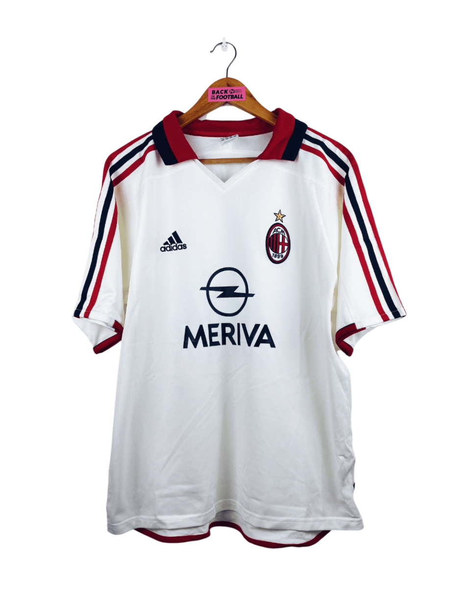 maillot vintage extérieur AC Milan 2003/2004 floqué Kaká #22