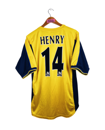 maillot vintage extérieur Arsenal 1999/2000 floqué Henry #14